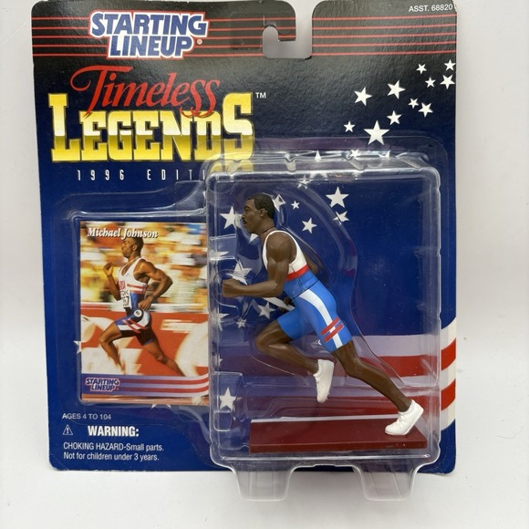 Starting Lineup Other - Michael Johnson Timeless Legends 96 Atlanta Olympics‎ STARTING LINEUP Kenner